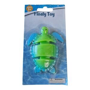 NEW Floating Diving Turtle Toy for Pool/Bath Time in Green & Blue